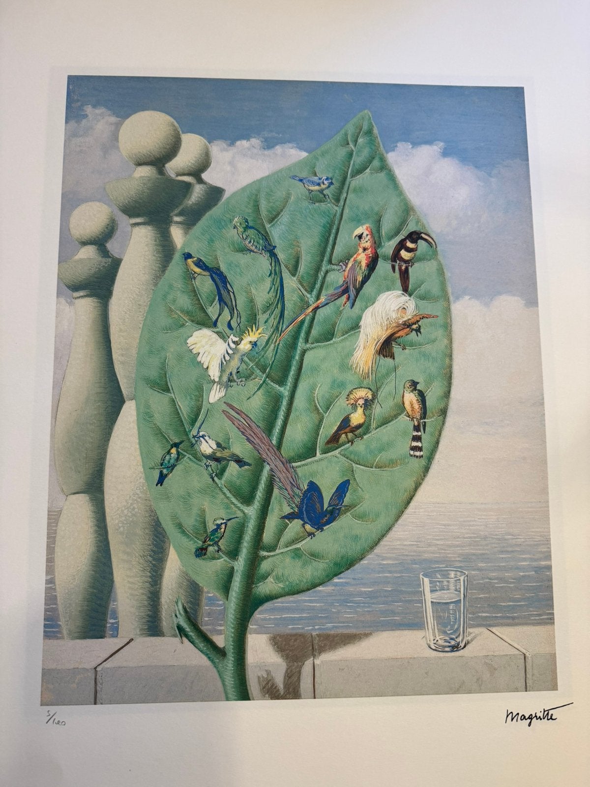René magritte, Antiquités & Art, Édition limitée, Enlèvement ou Envoi, Lithographie