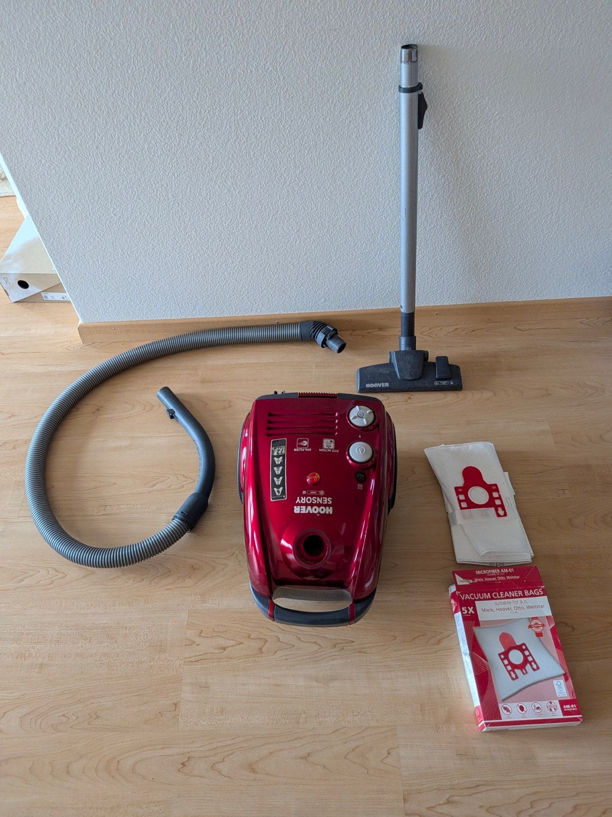 Stofzuiger met Epa-filter, Elektronische apparatuur, Stofzuigers, Gebruikt, Steelstofzuiger
