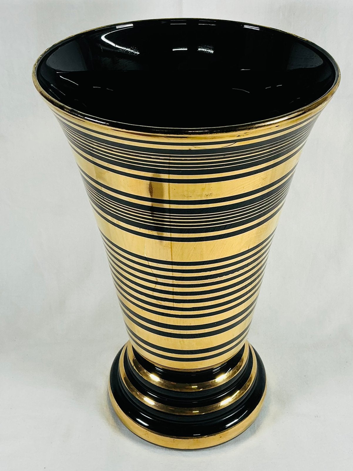 Doyen Antiek Art Deco design glazen vaas, Antiek en Kunst, Antiek | Glaswerk en Kristal, Ophalen of Verzenden