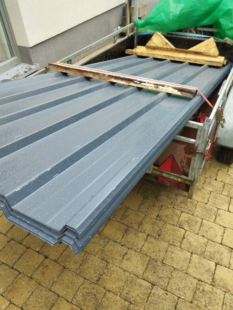 Tôles métalliques 10euros / m2, Bricolage & Construction, Enlèvement