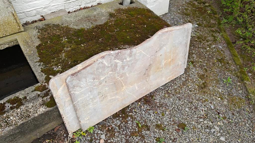 Marmeren platen, Doe-het-zelf en Bouw, Ophalen, Gebruikt, Overige materialen, 20 tot 50 mm