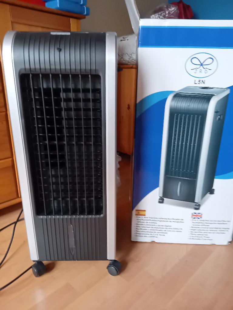 Mobiele airco JRD, NIEUW. (model L5N, zwart), Ophalen, Koelen en Ontvochtigen, Nieuw, 3 snelheden of meer