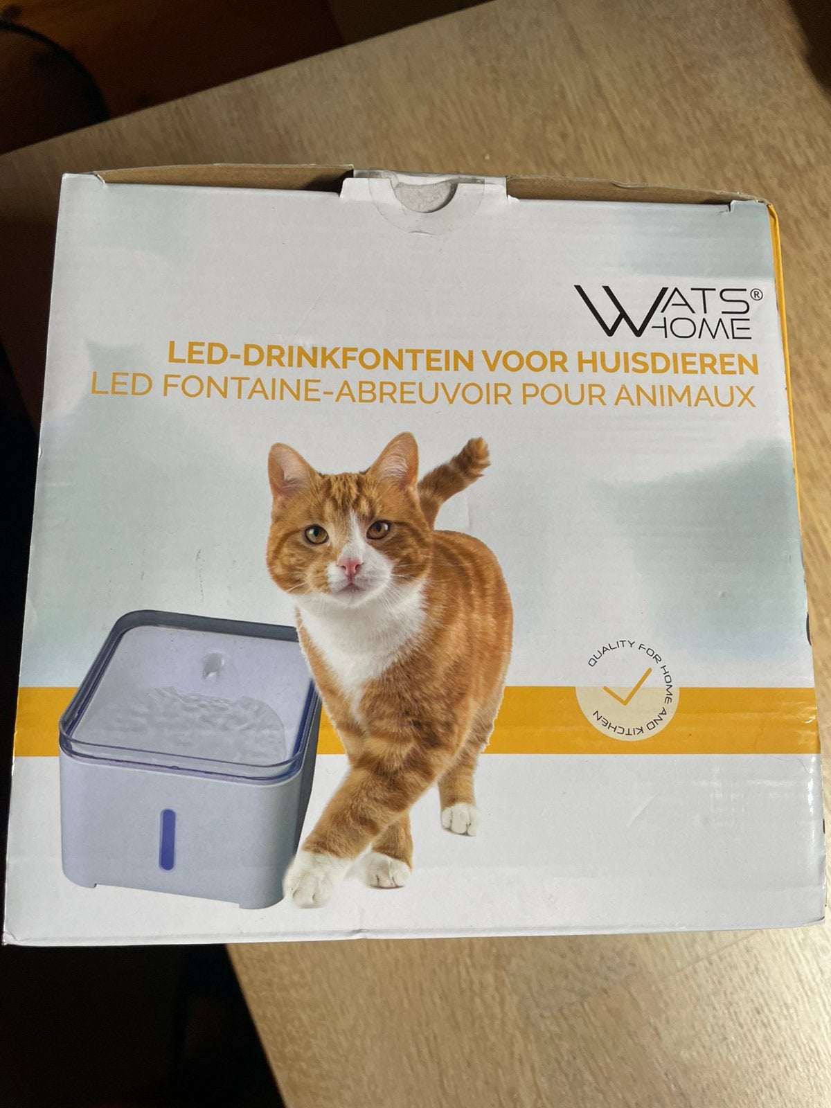 Led drinkfontein voor katten, Ophalen of Verzenden, Nieuw