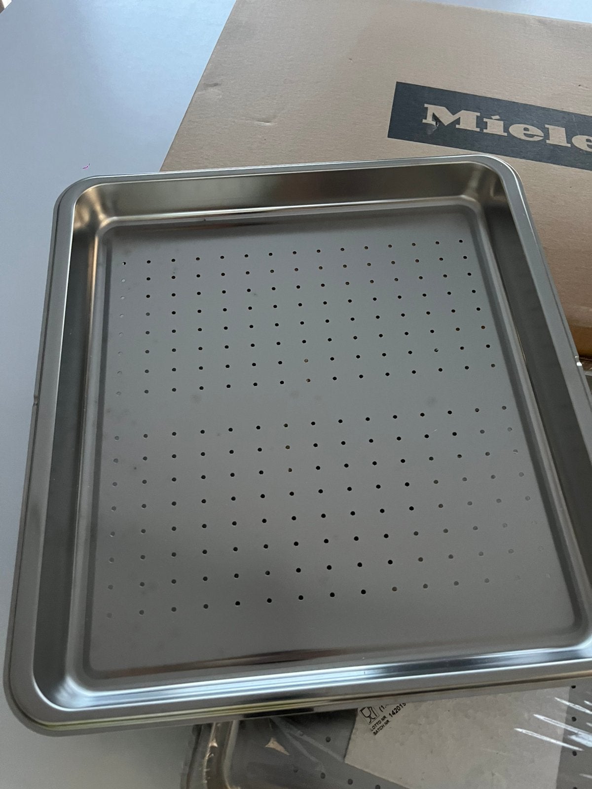 Geperforeerde ovenschaal stoomoven, Ophalen, Nieuw, Inox