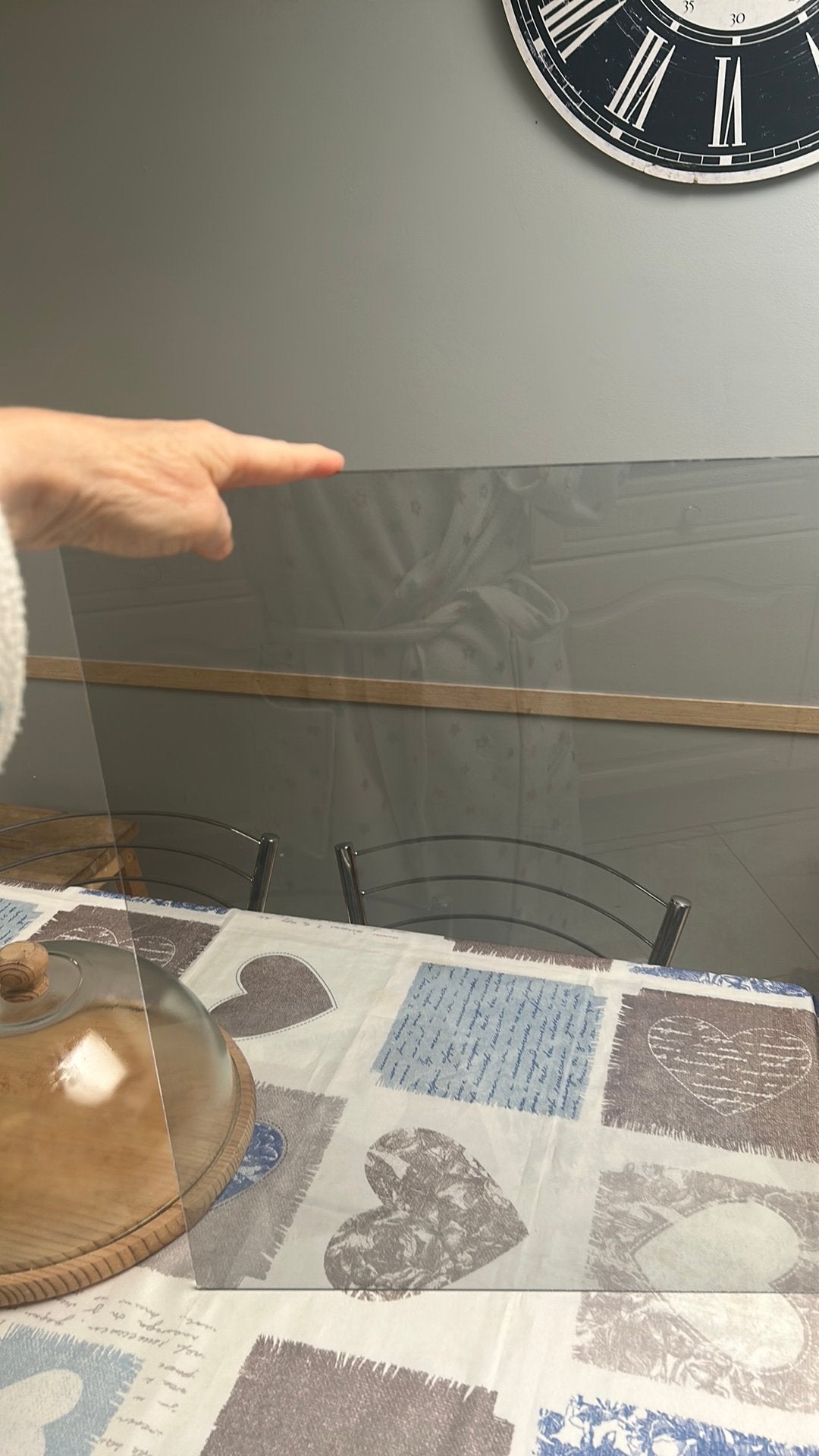 Vitre verre fume, Enlèvement, Utilisé, Autres types, 40 à 60 cm