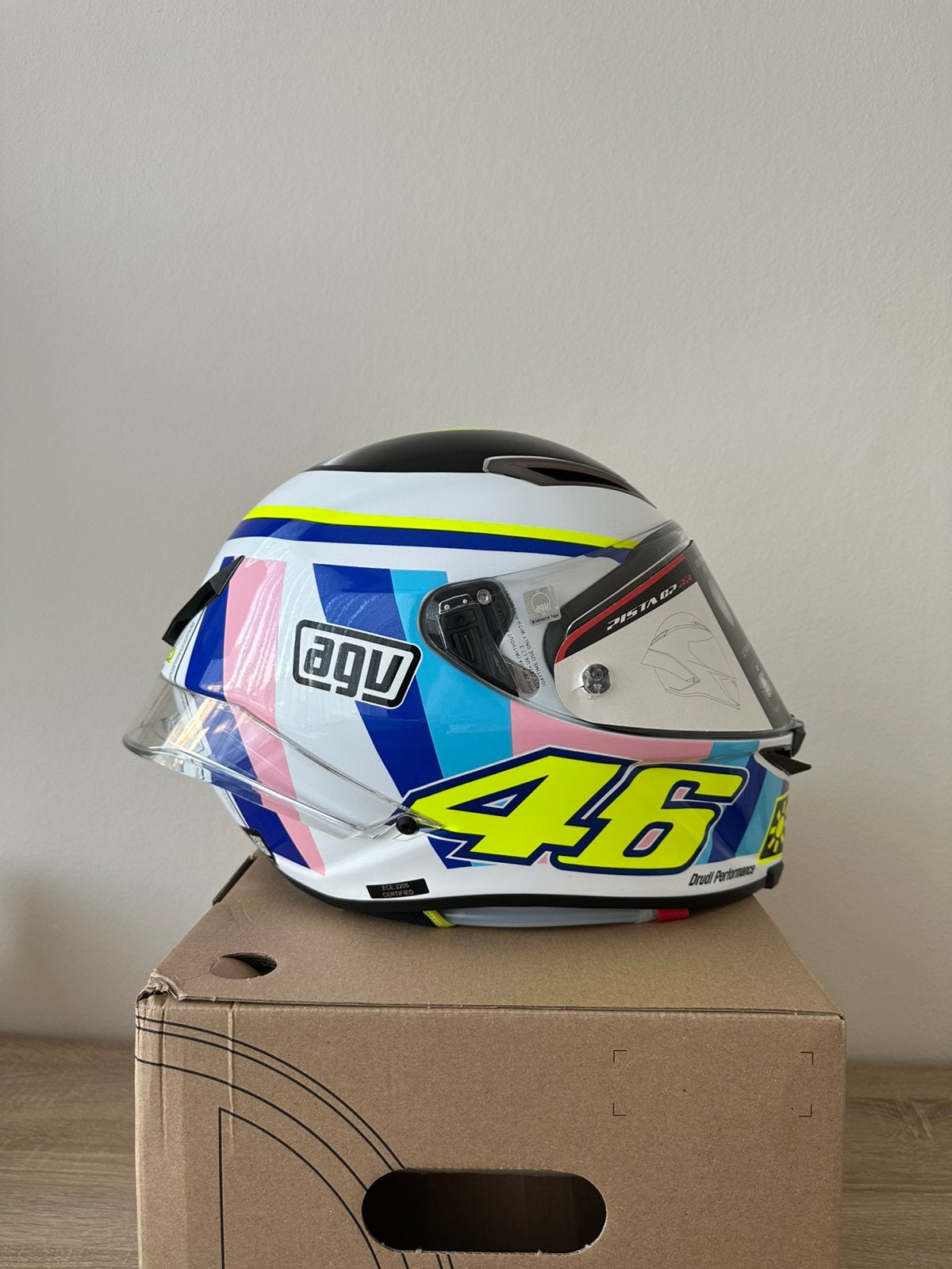 NEW!!! AGV Pista GP RR Valentino Rossi Assen 2007 Limited, Motoren, Nieuw met kaartje, Ophalen of Verzenden, L, Integraalhelm