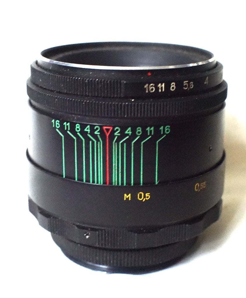 Helios 44-2 M42 + adapterring mogelijk, Audio, Tv en Foto, Fotocamera's Analoog, Ophalen of Verzenden, Zo goed als nieuw, Spiegelreflex