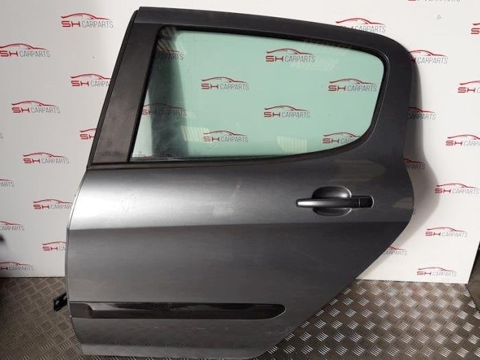 Portier 4Deurs links-achter van een Peugeot 308 (KTH), Gebruikt, -, Deur, -
