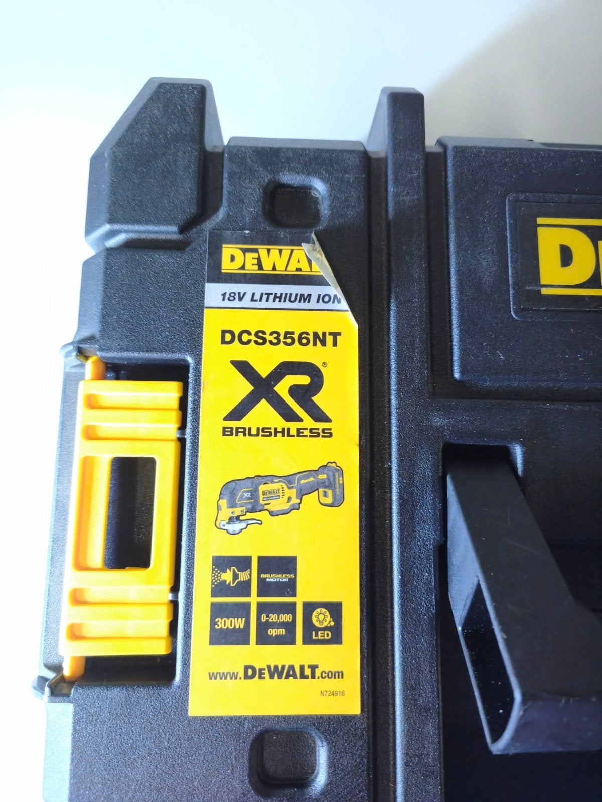 DeWalt DCS356 NT 18V Multitool Complete Set Zo goed als nieu, Ophalen of Verzenden, Zo goed als nieuw, Multitool, DeWalt