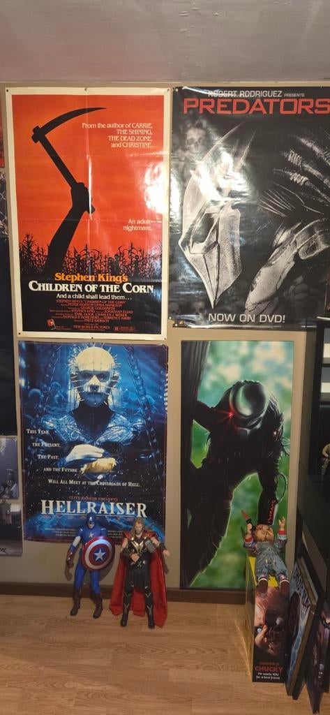 Horror posters beelden kaders collectie!!(facts), Ophalen