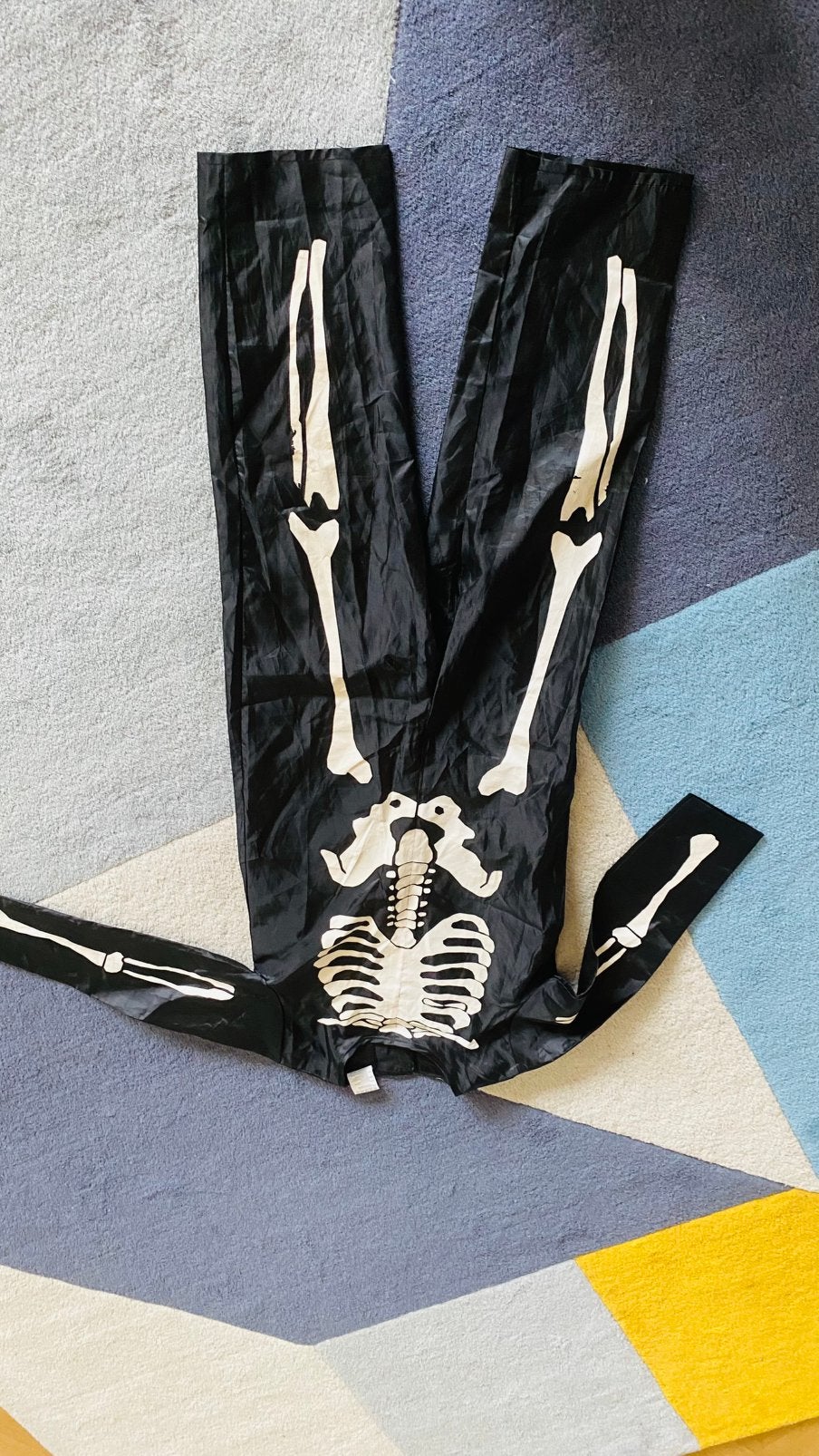 Skeleton jumpsuits-Halloween kostuum, Ophalen, Zo goed als nieuw