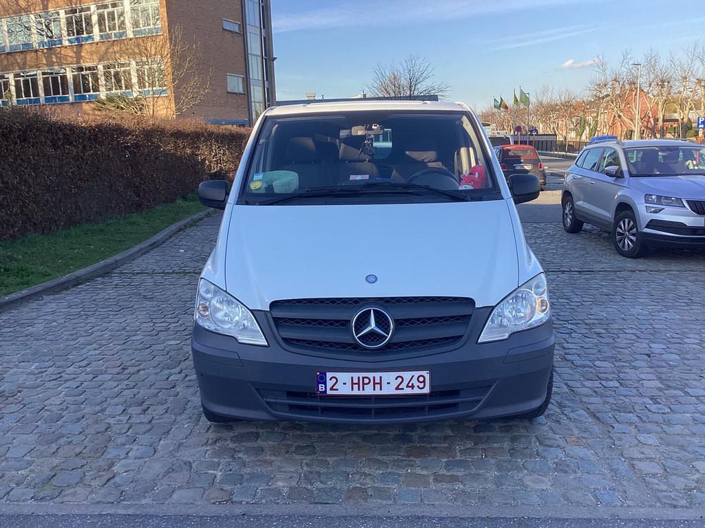 Mercedes Vito 113 cdi 2011, Auto's, 100 kW, Euro 5, Wit, Mercedes-Benz