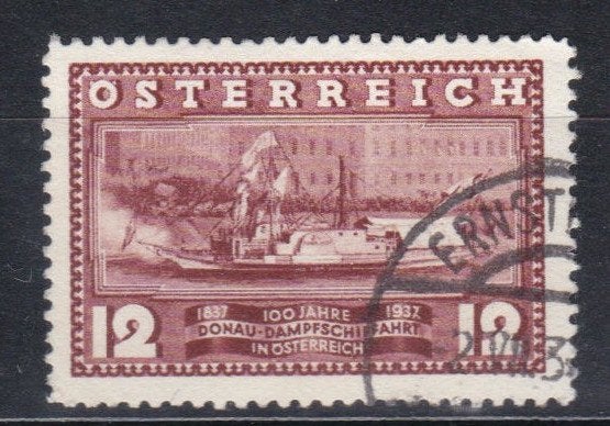 Oostenrijk 1937 - nr 639, Verzenden, Gestempeld