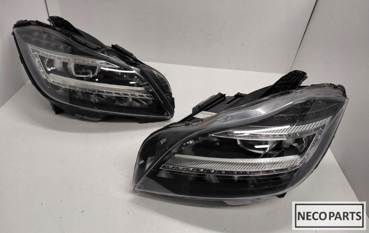 MERCEDES CLS W218 ILS FULL LED KOPLAMPEN  OROGINEEL, Utilisé, -, -, Enlèvement ou Envoi