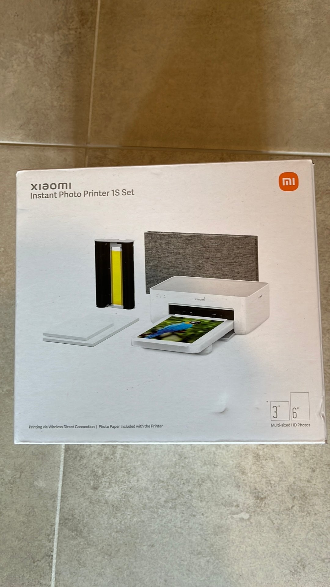 Fotoprinter met 2 doosjes papier, Computers en Software, Printers, Ophalen, Nieuw, Fotoprinter