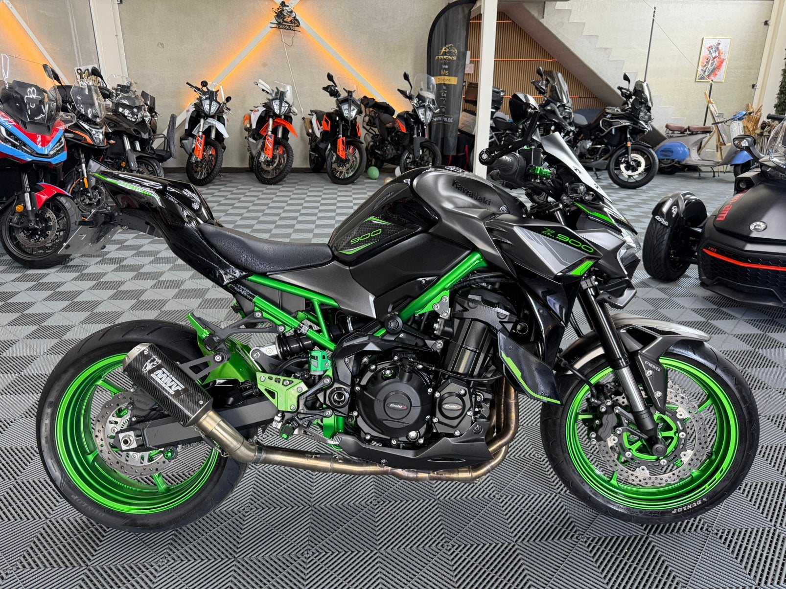 KAWASAKI Z 900 UNIQUE * GARANTIE * 2024 * TVA DÉDUCTIBLE, Permis Moto A, Entreprise, Occasion, Plus de 35 kW