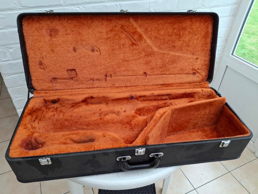 Koffer voor tenor saxofoon, Musique & Instruments, Boîtiers & Valises, Enlèvement, Utilisé, Saxophone