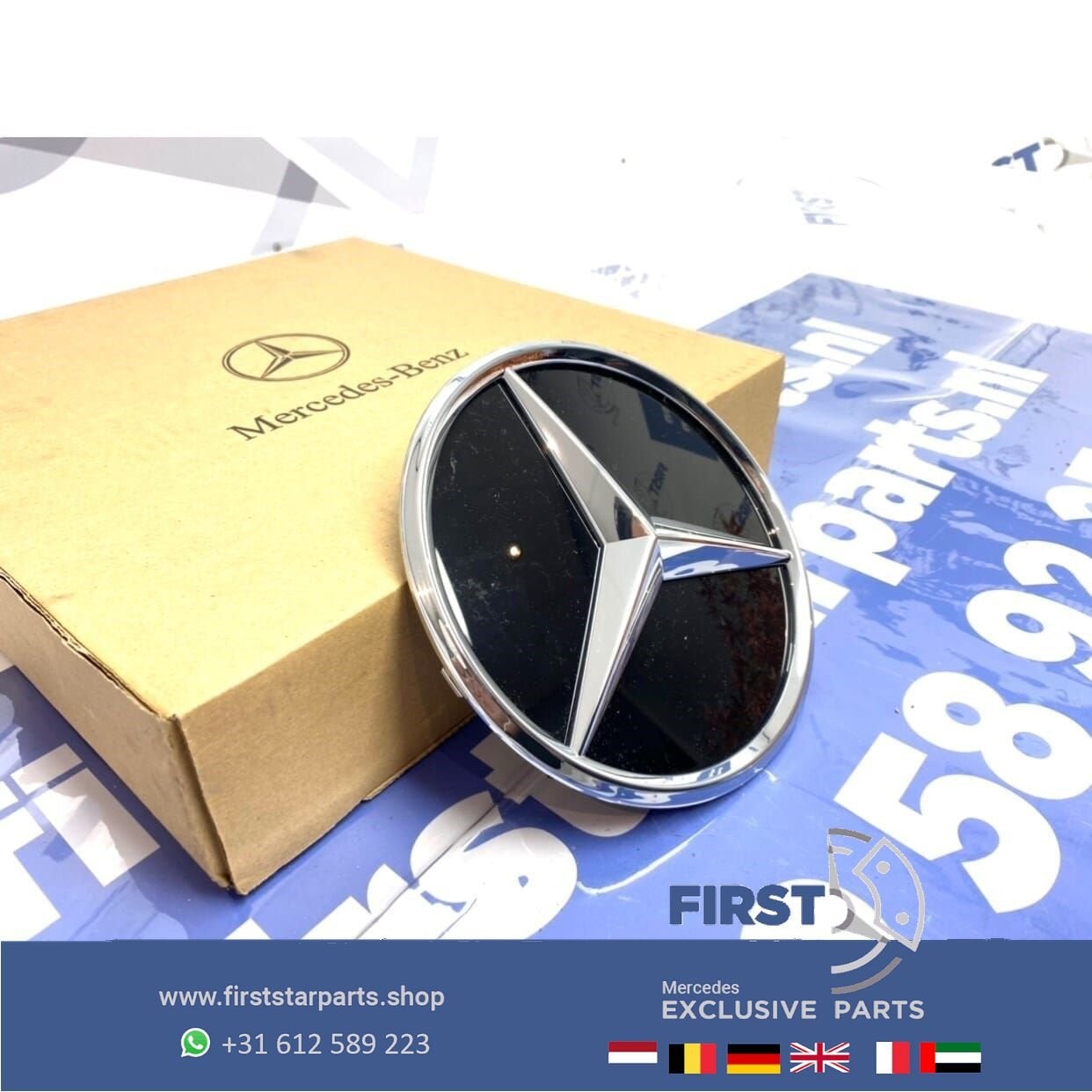 2021-2024 AMG GRIL STER CHROOM W206 W253 W167 W463 W213 X290, Gebruikt, -, Ophalen of Verzenden, -