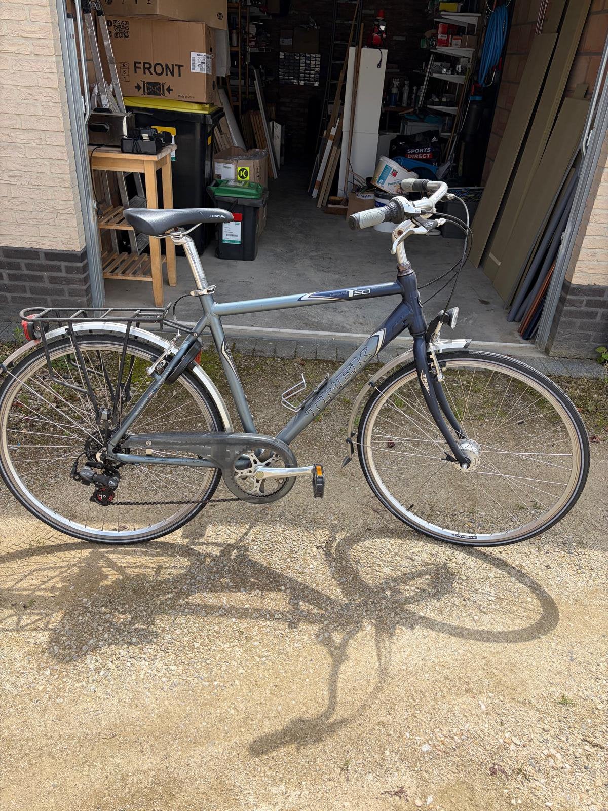 TREK herenfiets met versnellingen, Ophalen, Gebruikt, Overige merken, Versnellingen