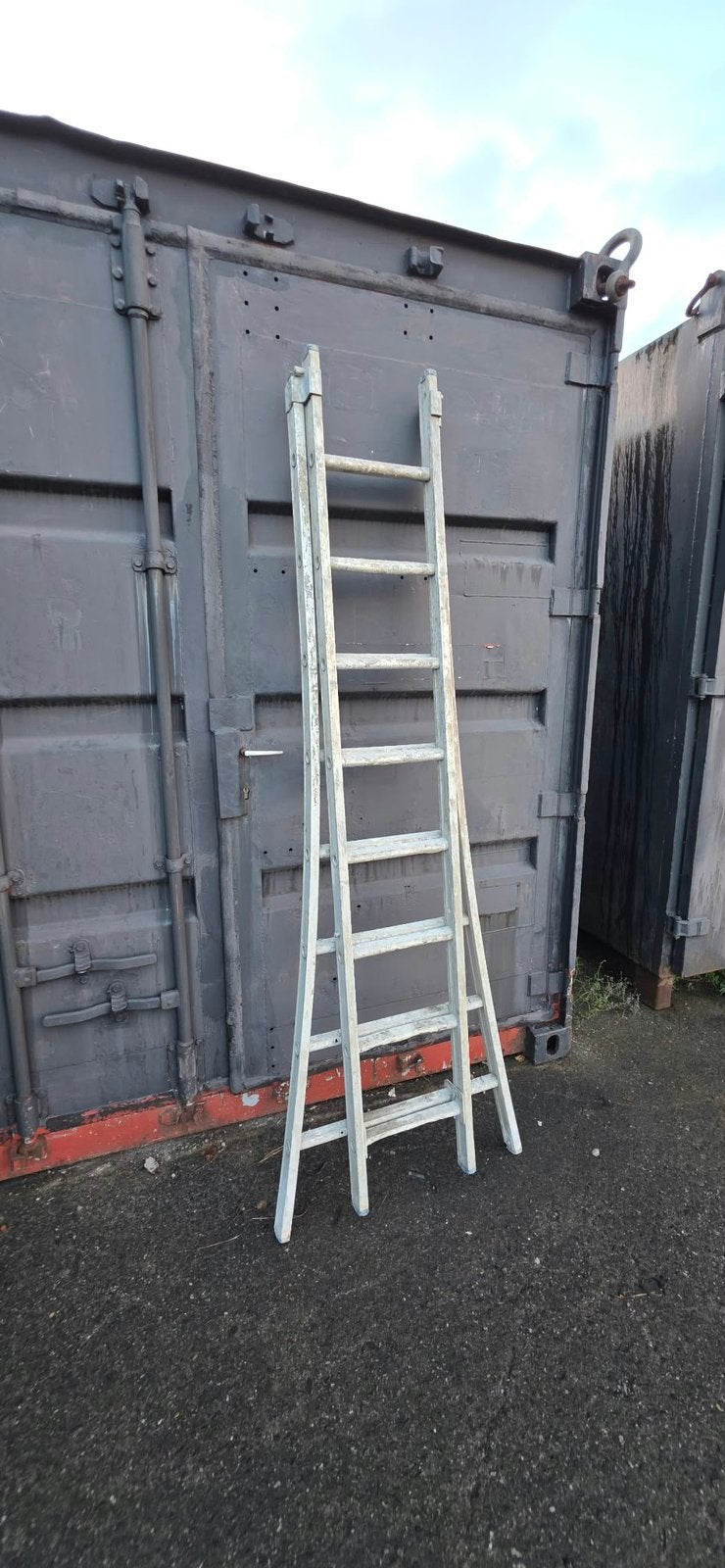 Telescoop ladders, Doe-het-zelf en Bouw, Ophalen, Gebruikt, Ladder, Opvouwbaar of Inschuifbaar