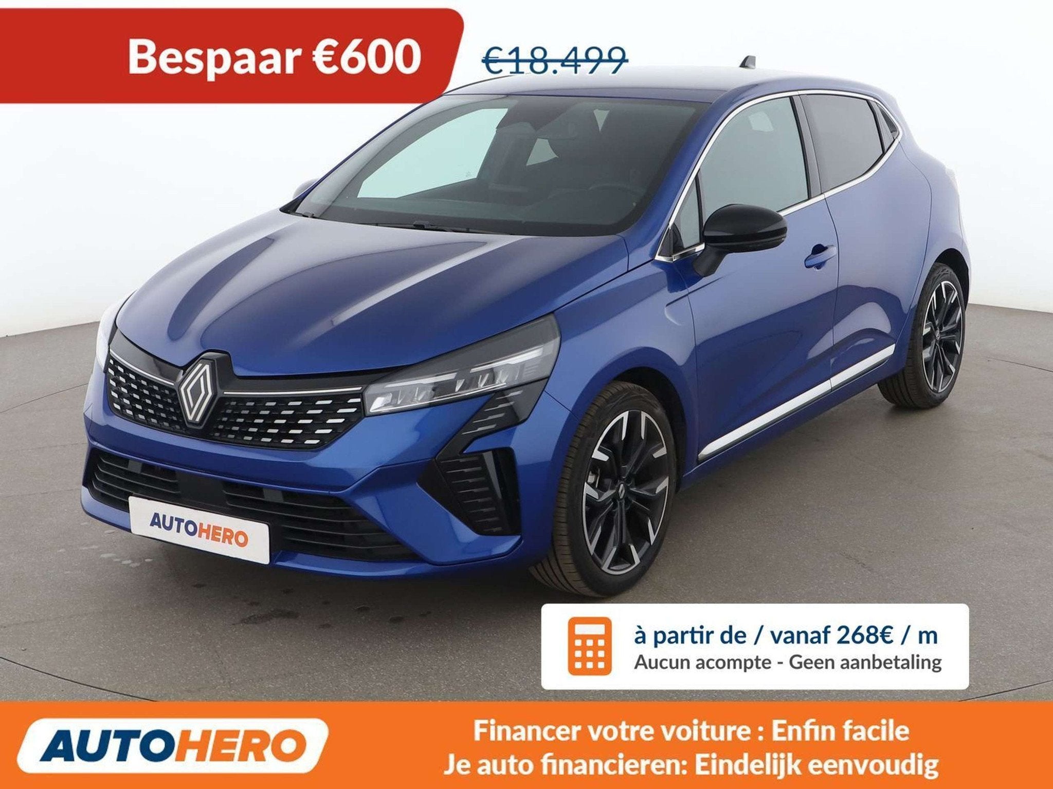 Renault Clio 1.0 TCe Techno (année de construction 2025), Achat, Détection des panneaux routiers, https://public.car-pass.be/vhr/a5fb7411-8a2d-4480-9366-e44cc77dfc09