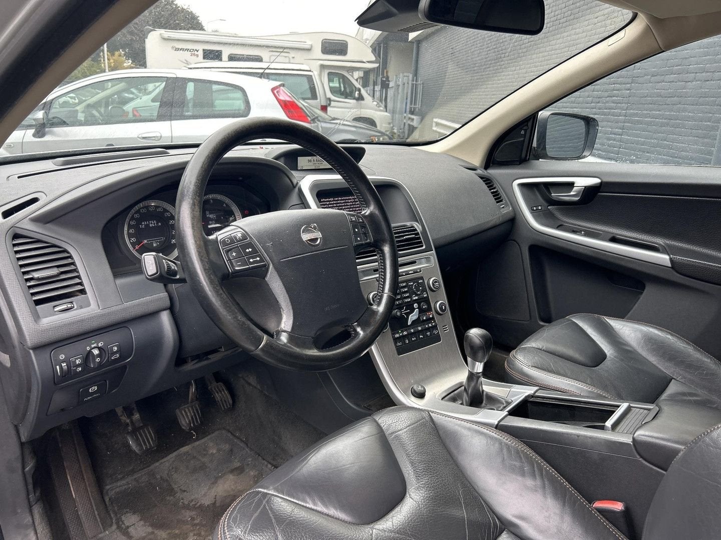 Volvo XC60 2.4D AWD Summum | Leder | Climate | PDC | Trekhaa, Auto's, 199 g/km, Bedrijf, SUV of Terreinwagen, Zilver of Grijs