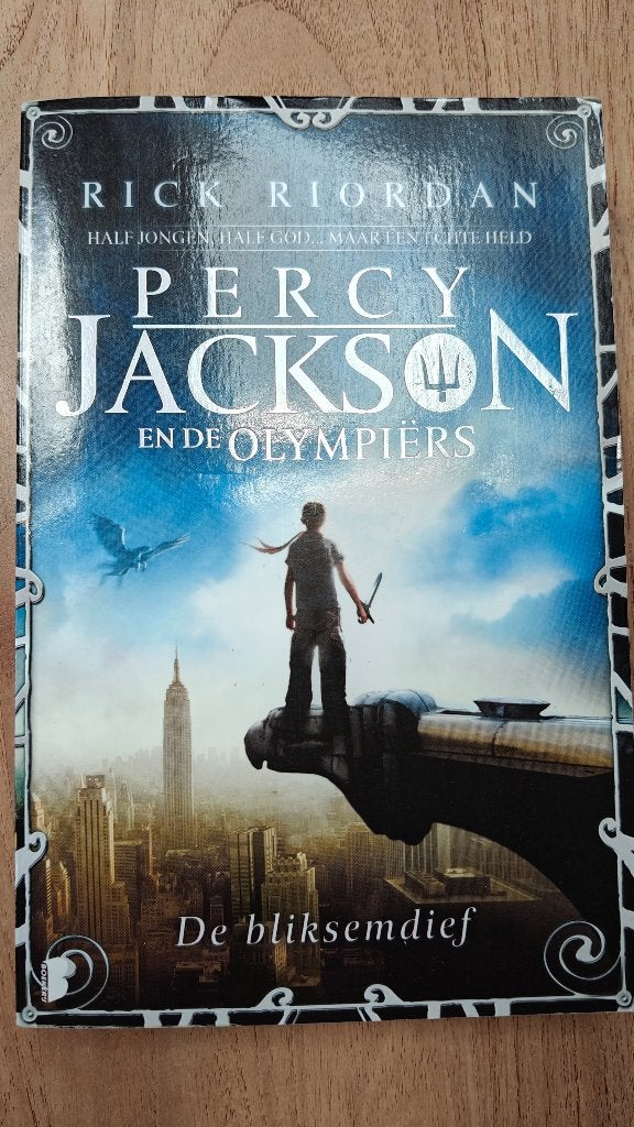 Percy Jackson de bliksemdief, Boeken, Ophalen of Verzenden, Gelezen, Rick Riordan