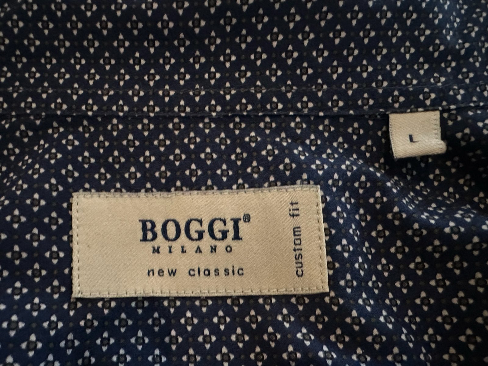 Chemise d'été exclusive Boggi en parfait état, Enlèvement ou Envoi, Comme neuf, Bleu, Tour de cou 41/42 (L)