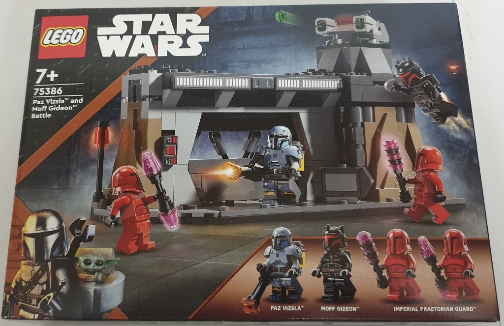 LEGO 75386 Le duel entre Paz Vizsla et Moff Gideon - NEUF, Neuf, Lego, Ensemble complet, Pièces supplémentaires incluses