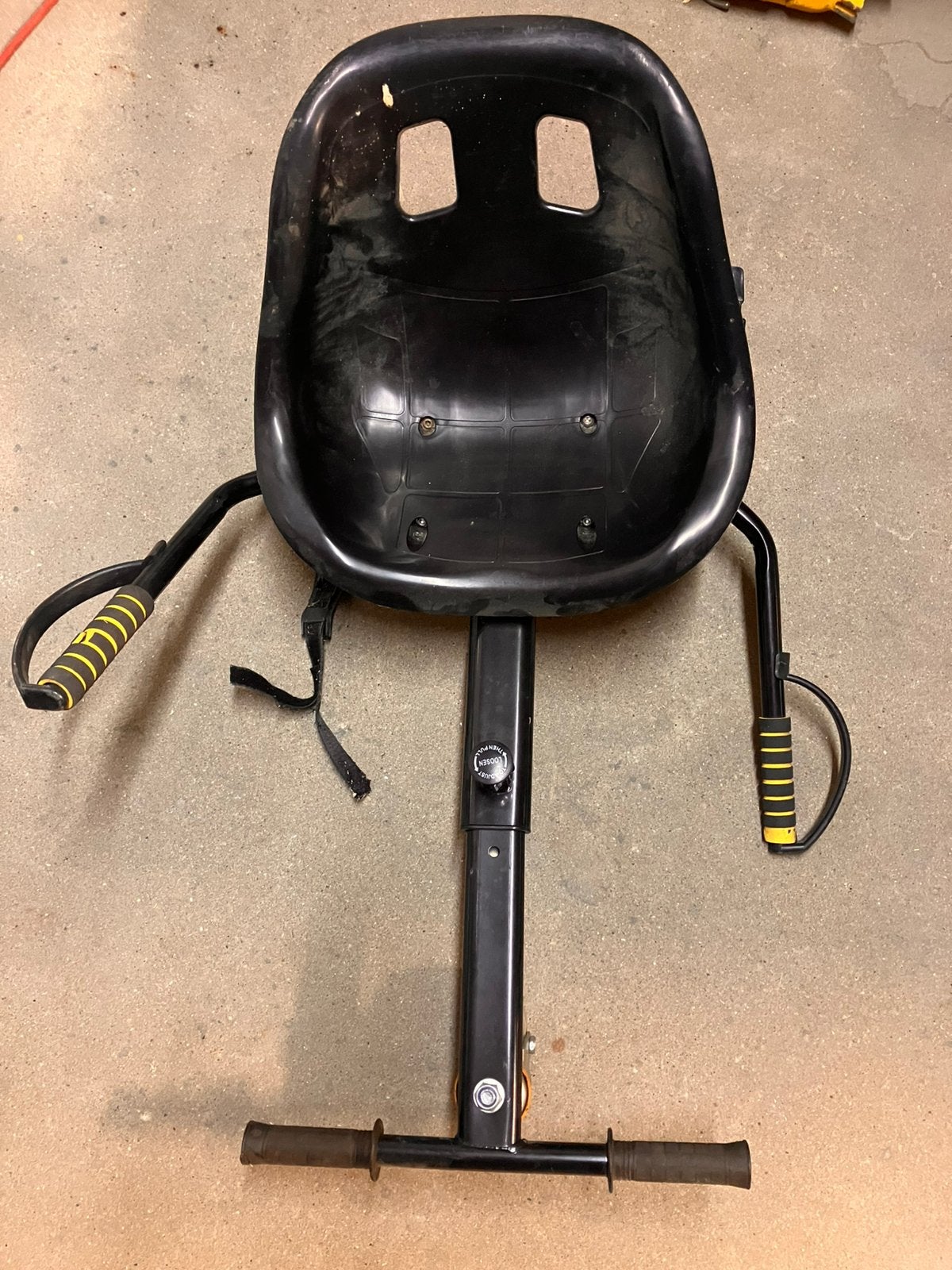Siege pour hoverboard, Enlèvement, Comme neuf
