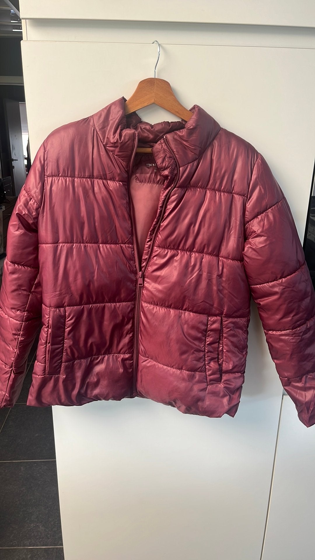 Damesjas M, Kleding | Dames, Jassen | Winter, Ophalen, Zo goed als nieuw, Roze