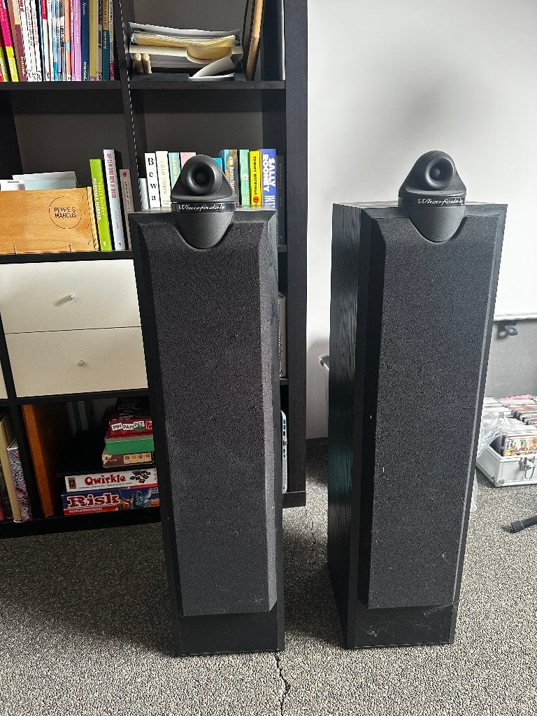Wharfedale Modus Eight vloerstaande luidsprekers, Audio, Tv en Foto, Luidsprekerboxen, Ophalen, Vloerstaande luidspreker, Gebruikt