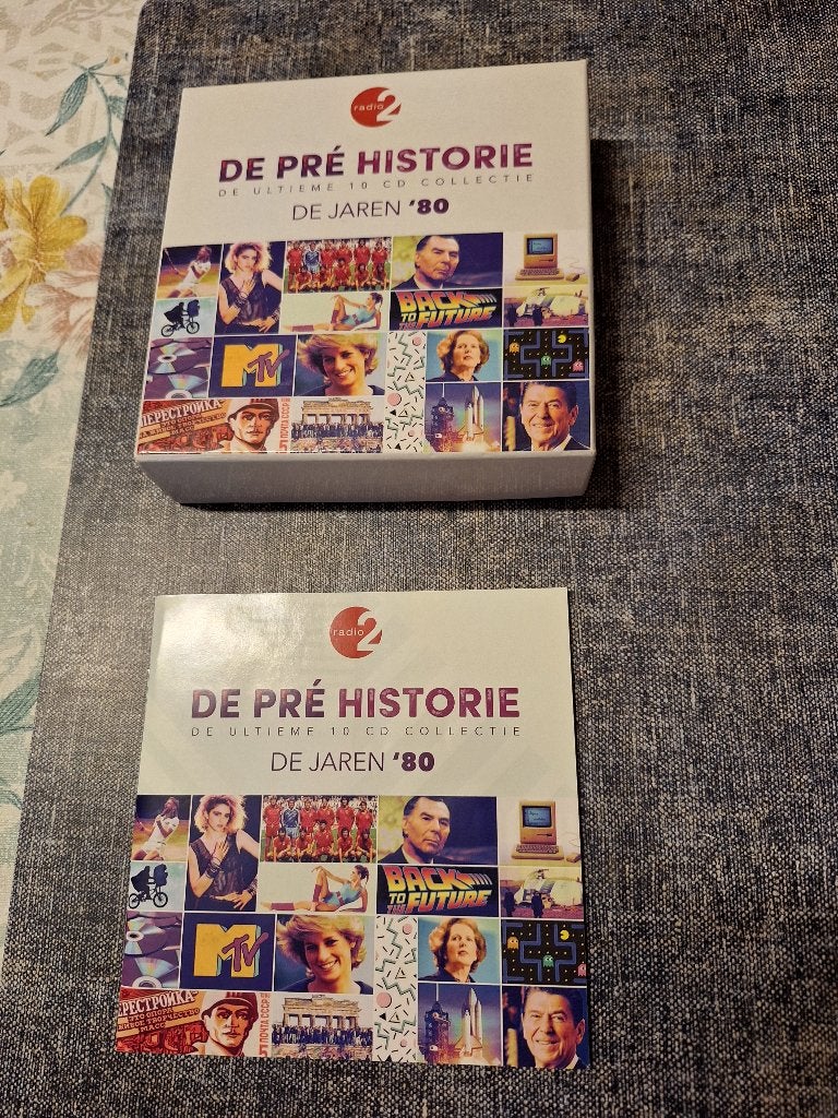 DE PRE HISTORIE / de jaren '80.  10 cd collectie. radio 2., CD & DVD, CD | Compilations, Enlèvement, Utilisé, Coffret