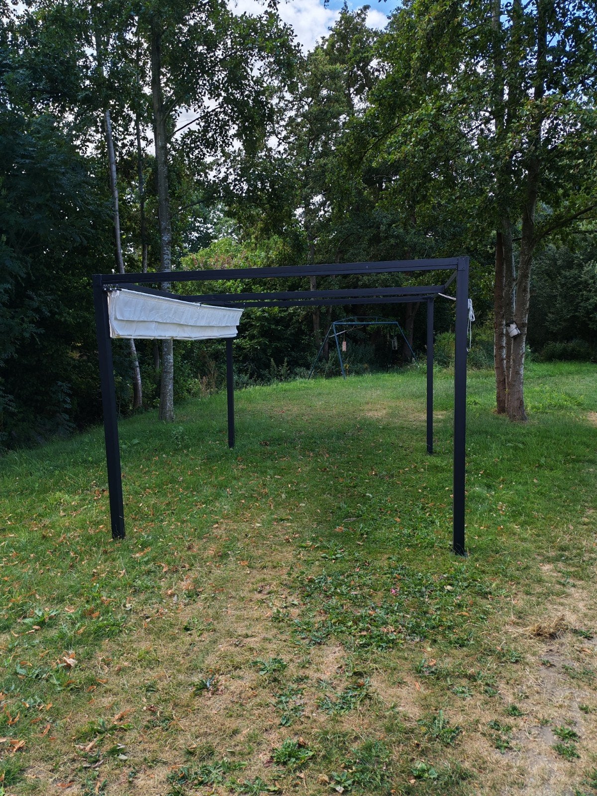 zonnetent 3x4, Ophalen