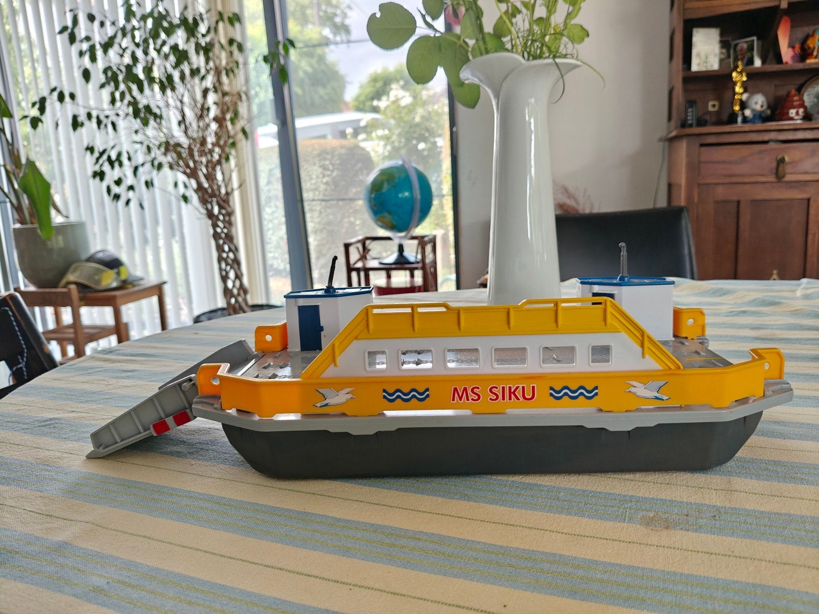 Siku autoveerboot, Ophalen