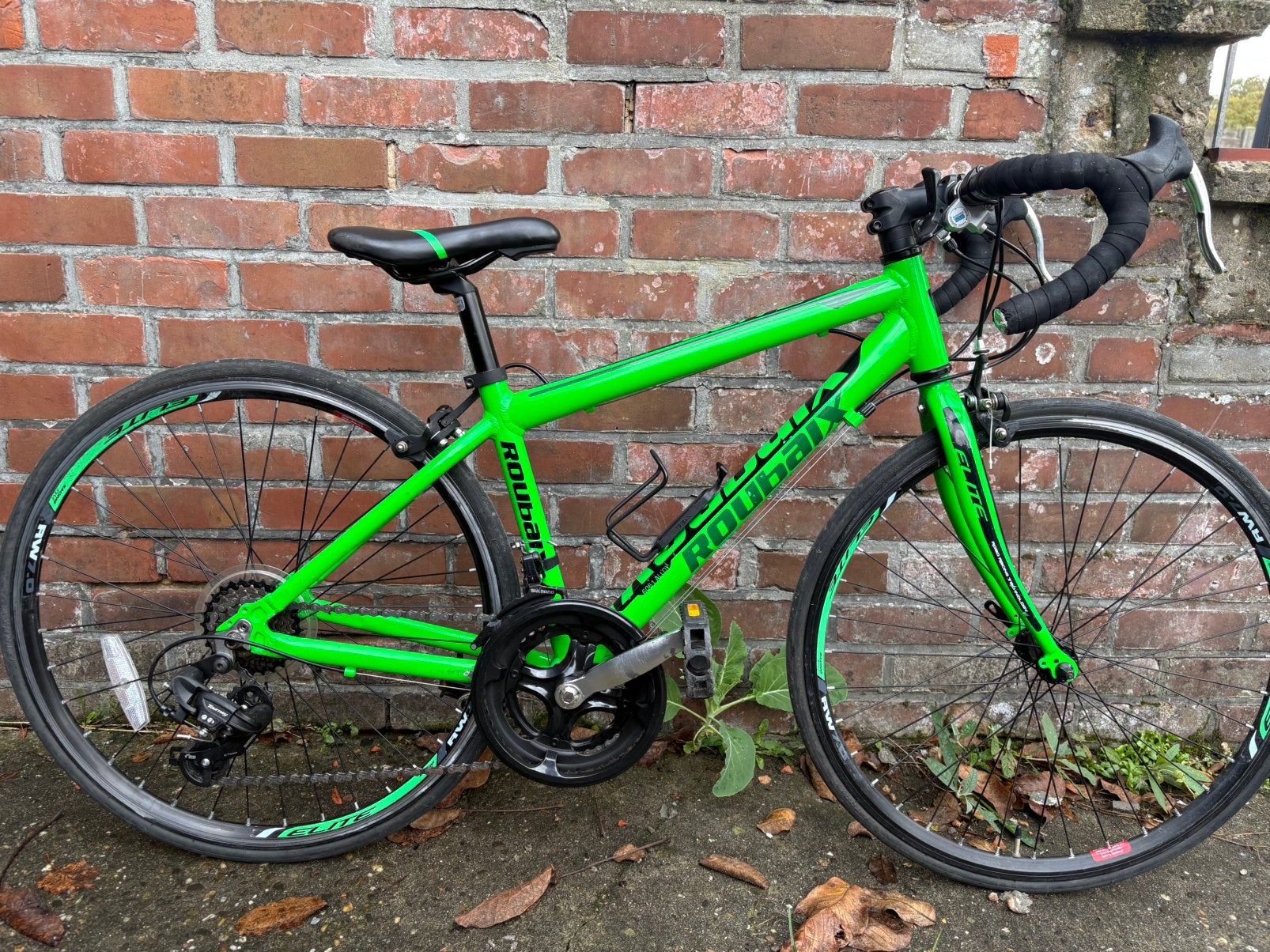 Racefiets voor kinderen, kinderkoersfiets, Fietsen en Brommers, Ophalen, Gebruikt, Velgrem, 16 tot 20 inch