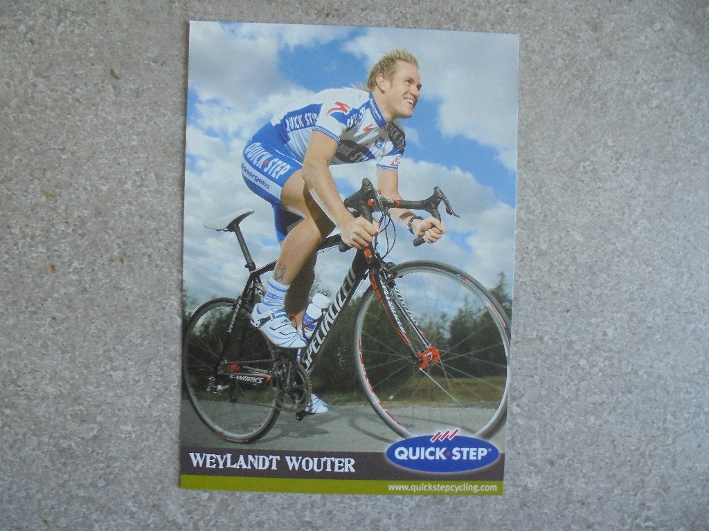 Wielerfoto Weylandt Wouter, Envoi