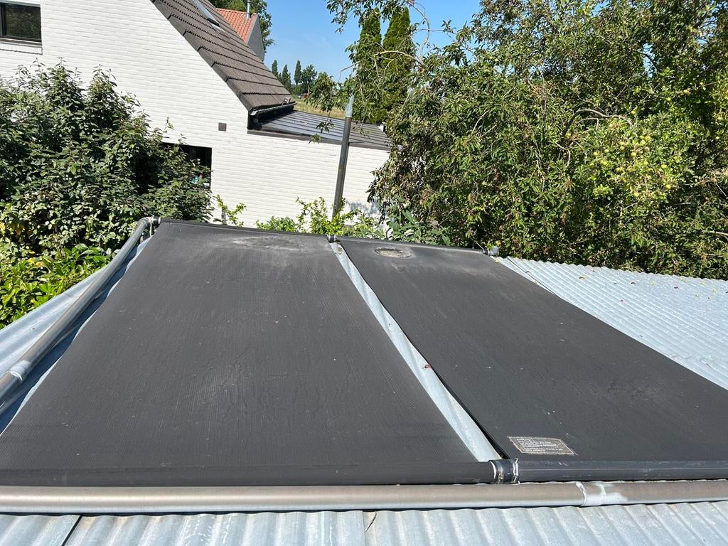 Solarmatten EPDM 2 stuks 1,20x2,5m, Ophalen, Gebruikt, Verwarming