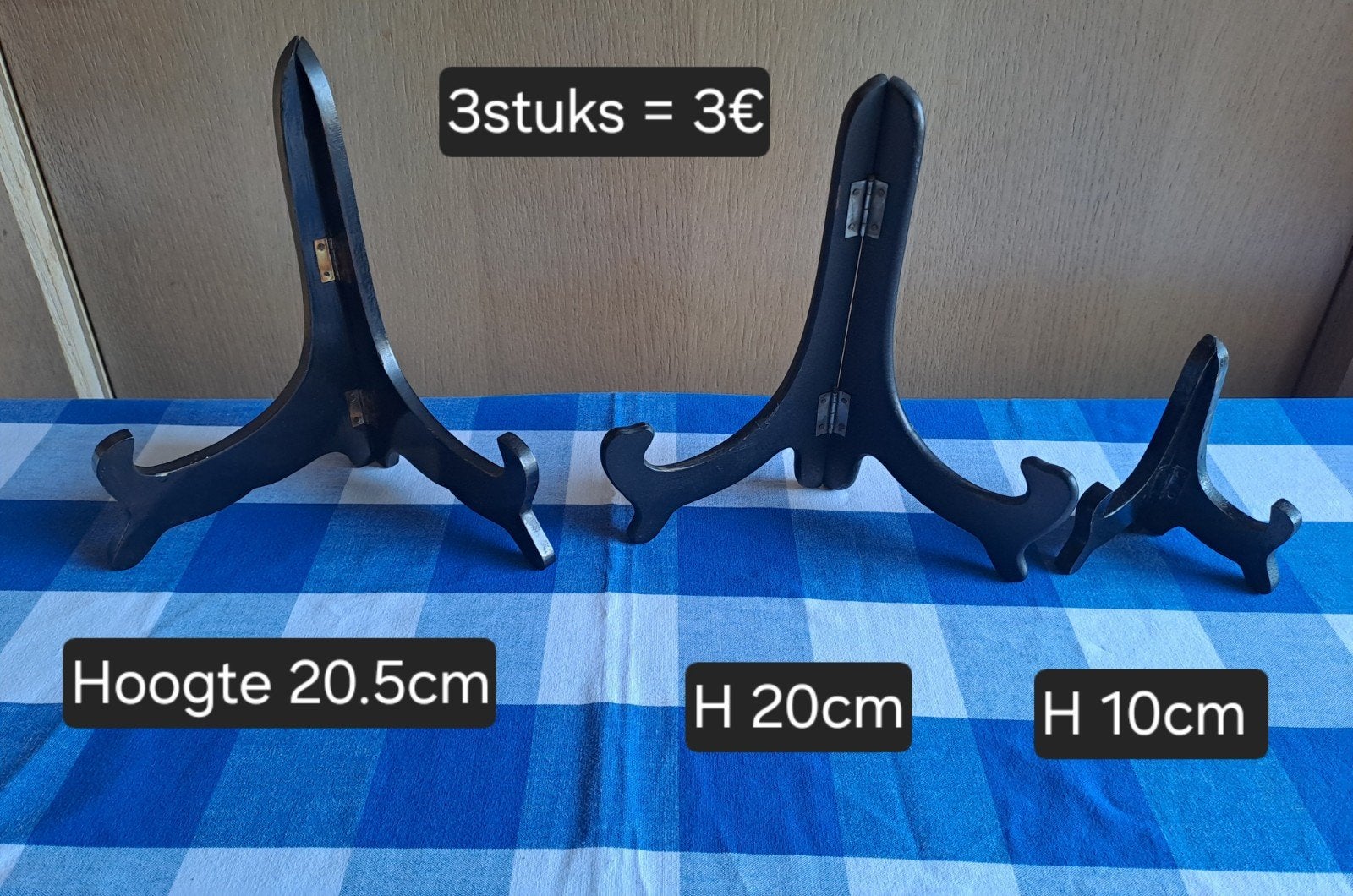 houten staanders, Antiek en Kunst, Ophalen of Verzenden