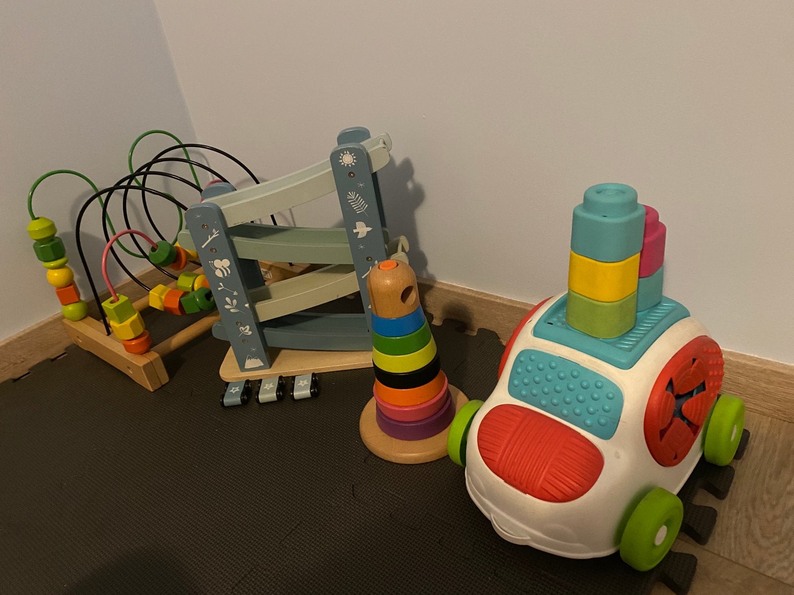 Pakket speelgoed, Kinderen en Baby's, Speelgoed | Babyspeelgoed, Ophalen, Gebruikt, Auto, Met wieltjes