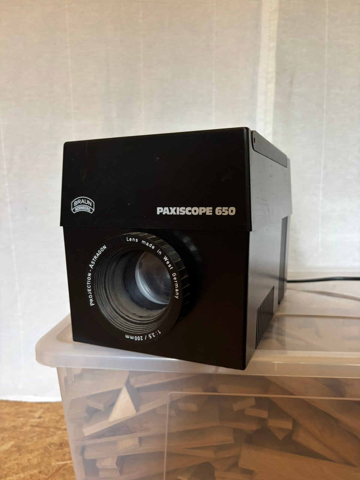Braun Vintage paxiscope 650 west germany, Enlèvement, Utilisé