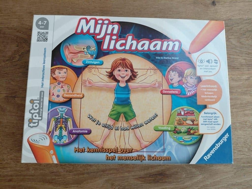 Tip toi Mijn lichaam - nieuwstaat !, Ophalen, Zo goed als nieuw, Ontdekken, Met geluid