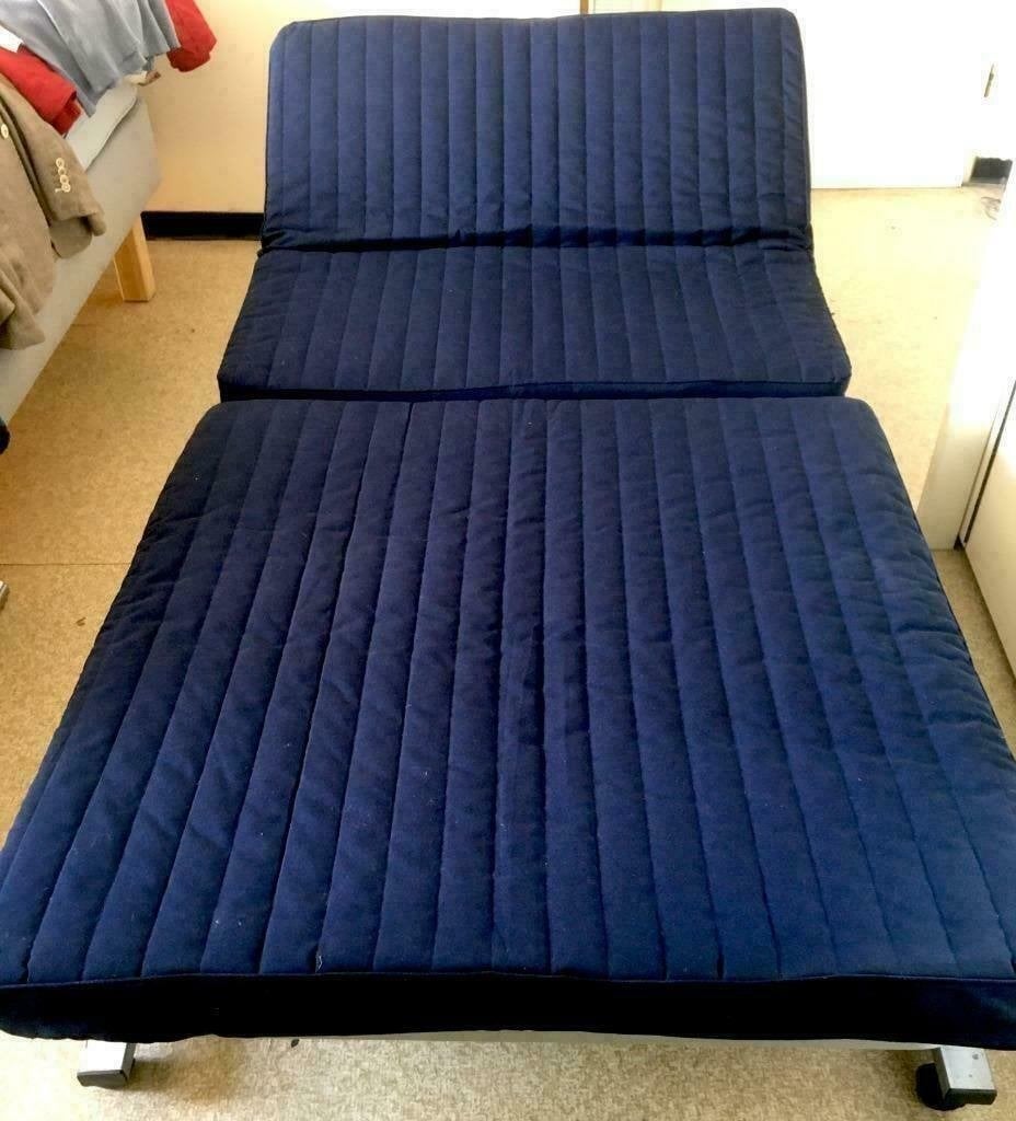 Plooibed / logeer bed ook als omvormbare zetel te gebruiken, Huis en Inrichting, Ophalen, Zo goed als nieuw, Eenpersoons