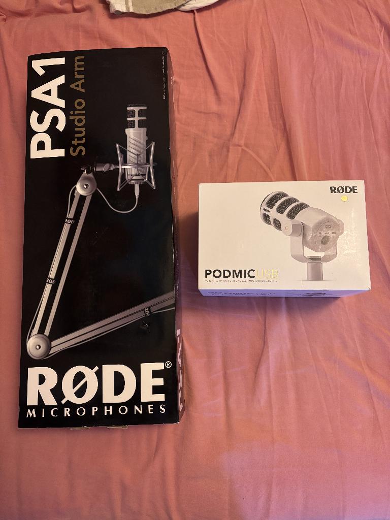 Podmic USB + bras micro rouge, TV, Hi-fi & Vidéo, TV, Hi-fi & Vidéo Autre, Enlèvement ou Envoi, Comme neuf