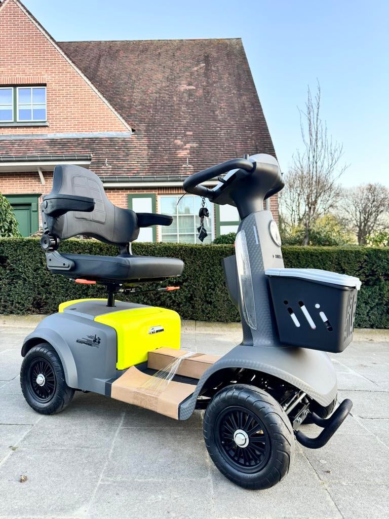 Voiturette électrique Mobietech F4 autonomie de 60km confort, Enlèvement ou Envoi, Pliant, Neuf, Fauteuil roulant électrique