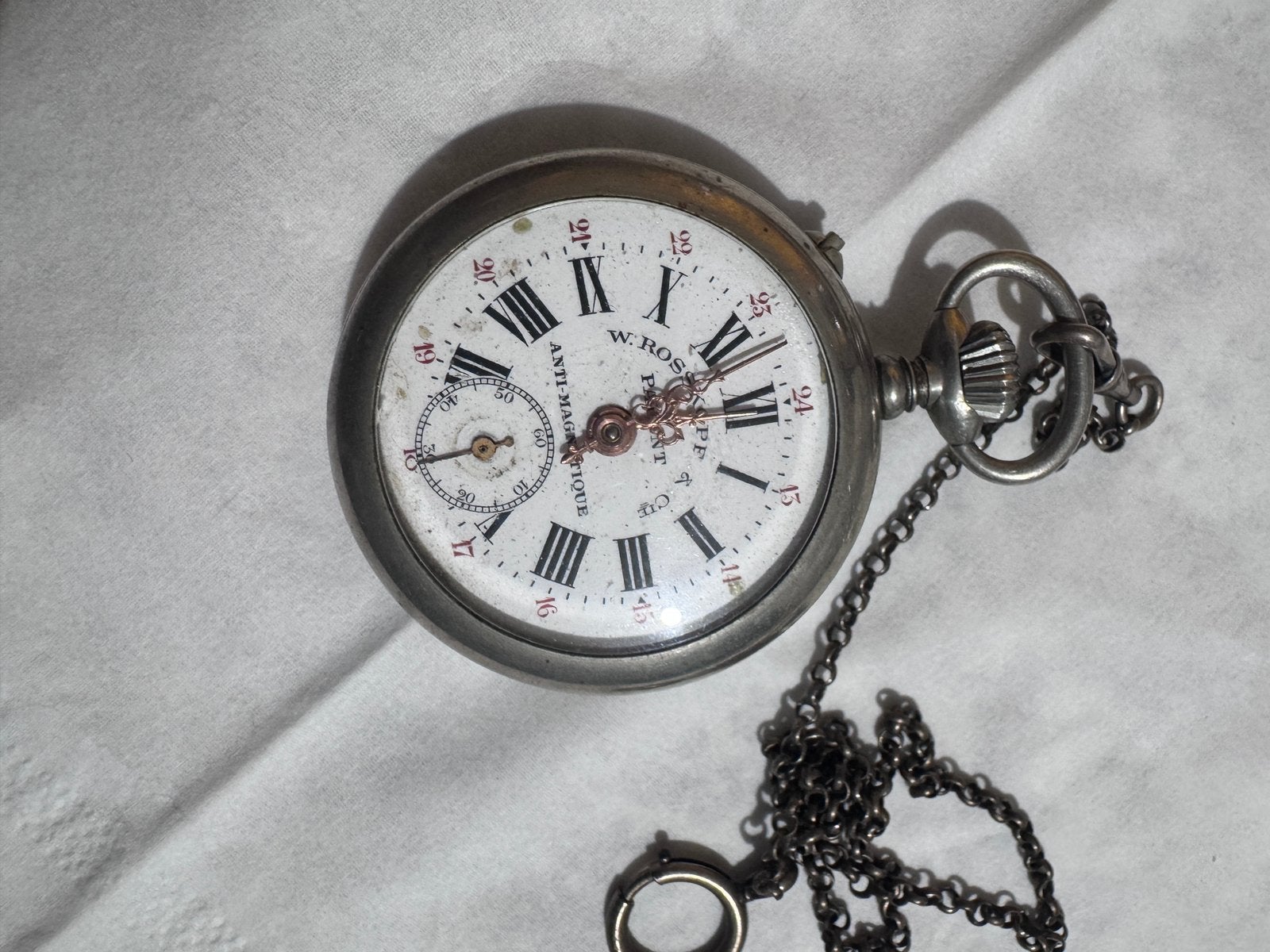 W.rosskopf zakhorloge, Handtassen en Accessoires, Ophalen of Verzenden, Zakhorloge