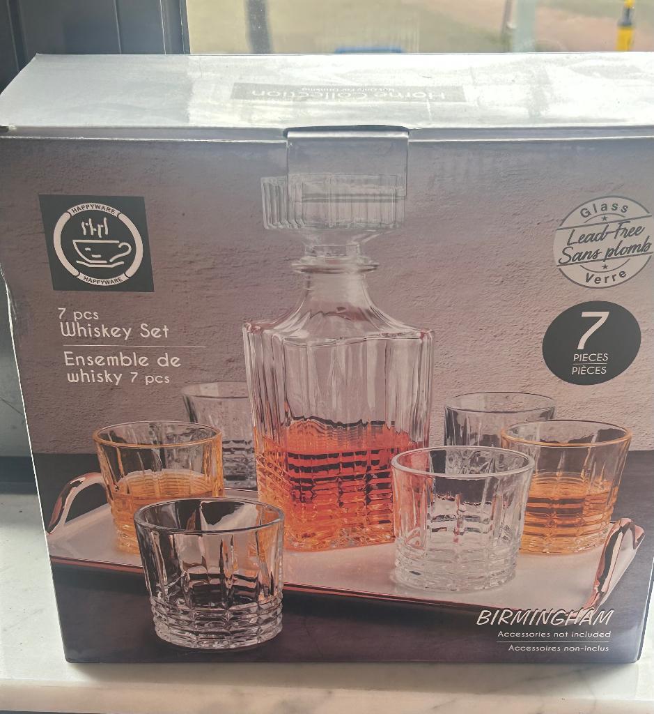 Whiskey set, Ophalen, Nieuw