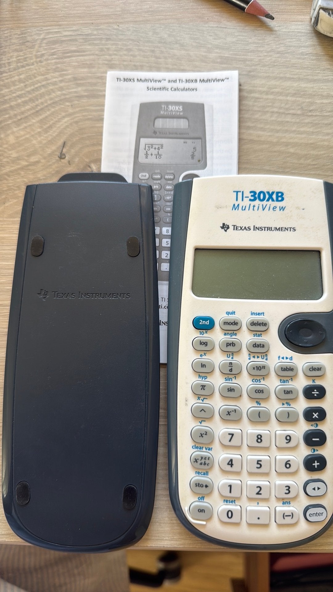 Rekentoestel TI-30XB, Enlèvement, Comme neuf