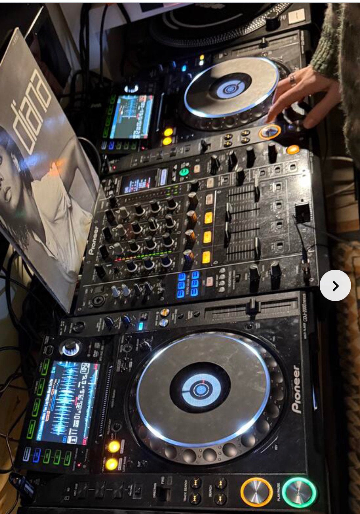 Pioneer djm 2x cdj nexus, Muziek en Instrumenten, Dj-sets en Draaitafels, Ophalen, Zo goed als nieuw