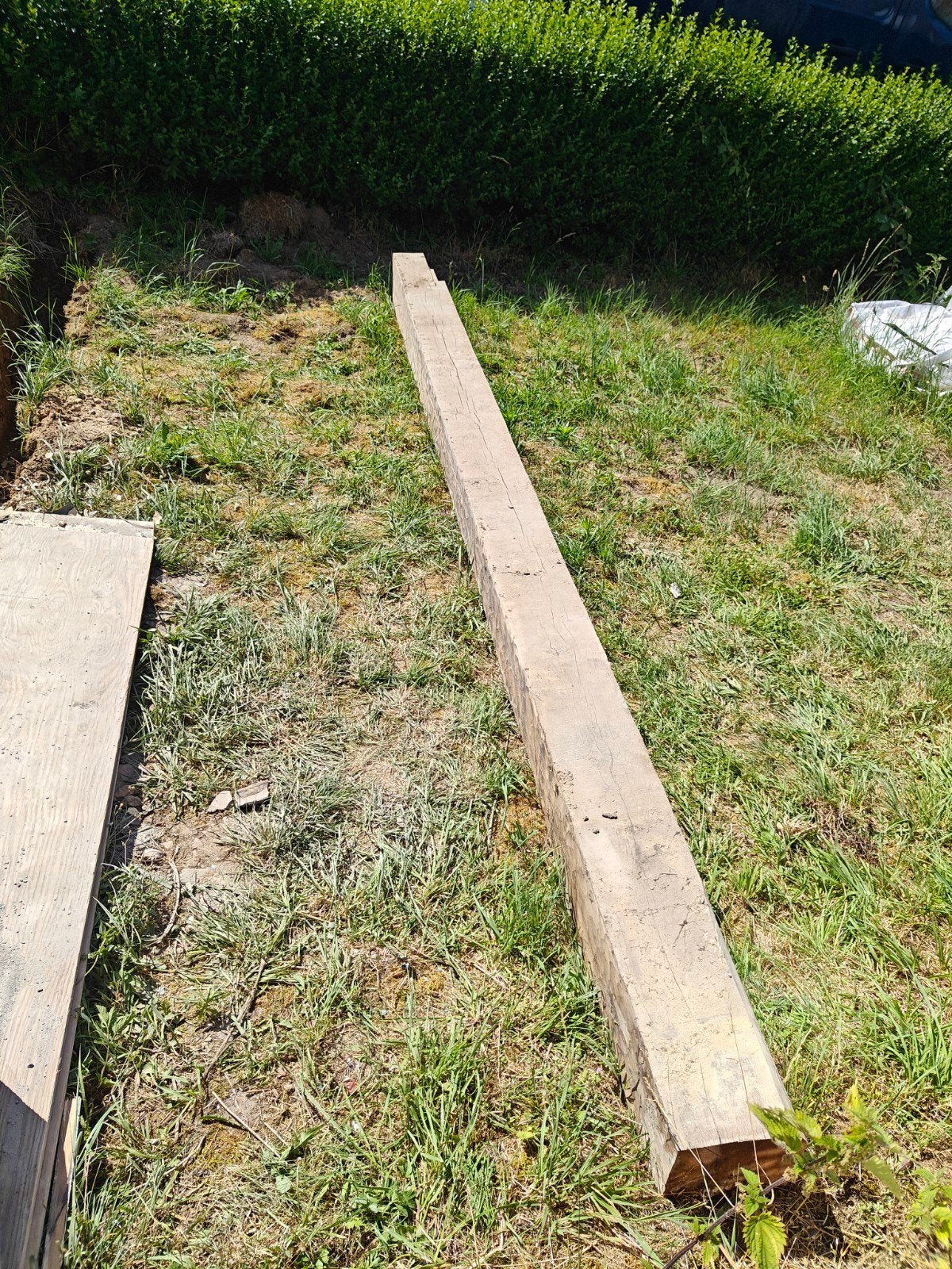 Houten steunbalk 405 x 20 x 25, Ophalen of Verzenden